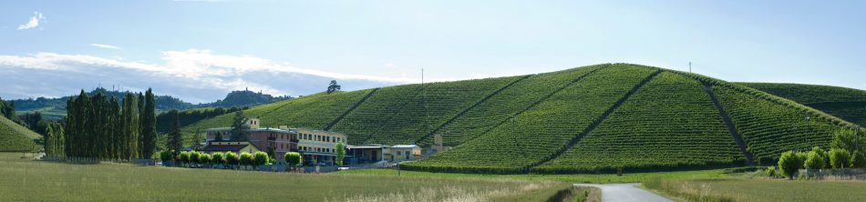 La cantina di Batasiolo della famiglia Dogliani a La Morra, nelle Langhe