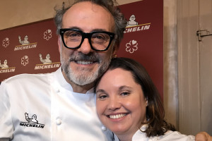 Nadia Santini e Ana Karime Lopez Kondo: le uniche due donne “stellate” sul palco della Michelin