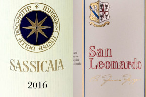 Sassicaia 2016 and San Leonardo 2015 wines that bring together more guides of Italian wine Sassicaia 2016 and San Leonardo 2015 wines that bring together more guides of Italian wine