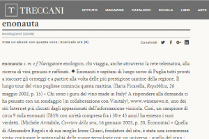 La lingua italiana è più viva che mai: dal 2008 “enonauta” nella Treccani, anche grazie a WineNews