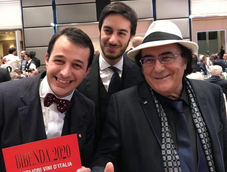 The singer and winemaker Albano