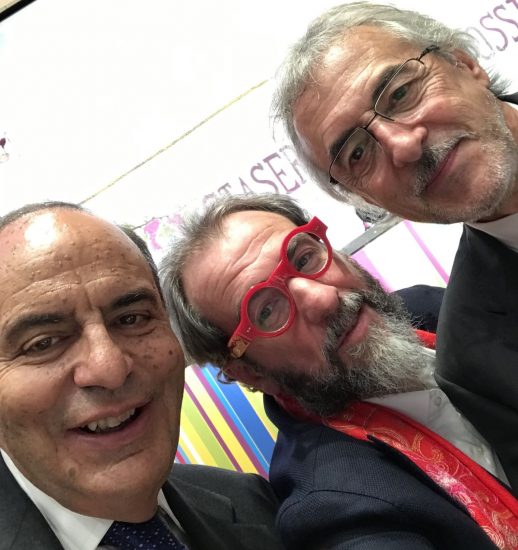 Vespa, Regoli and the Venetian wine producer Roberto Anselmi