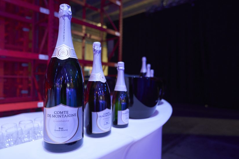 Lo Champagne della Maison dell’Aube Comte de Montaigne bollicine ufficiali al Gran Galà del Calcio Aic