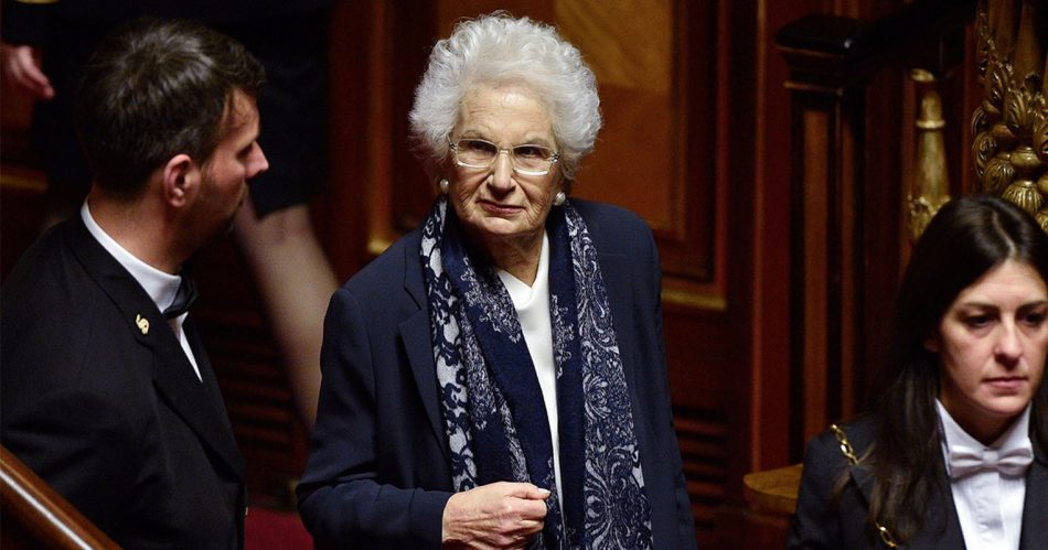 La senatrice a vita Liliana Segre