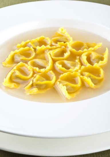 Agnoli in brodo di gallina, Santini 