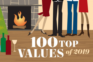 “100 Top Values 2019” by Wine Spectator, 17 Italian labels at the top for quality and price