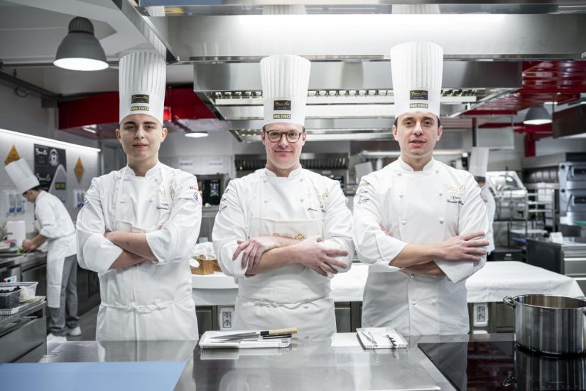 Il team Italia e i suoi piatti, pronti per il Bocuse d’Or