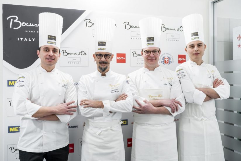 Il team Italia e i suoi piatti, pronti per il Bocuse d’Or