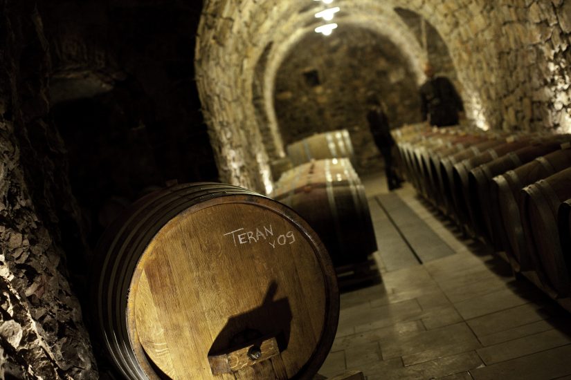 Una cantina in Friuli Venezia Giulia