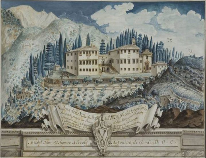 La Tenuta di Bossi e le cantine della famiglia Gondi teatro della storia di Marie de Labrugière 