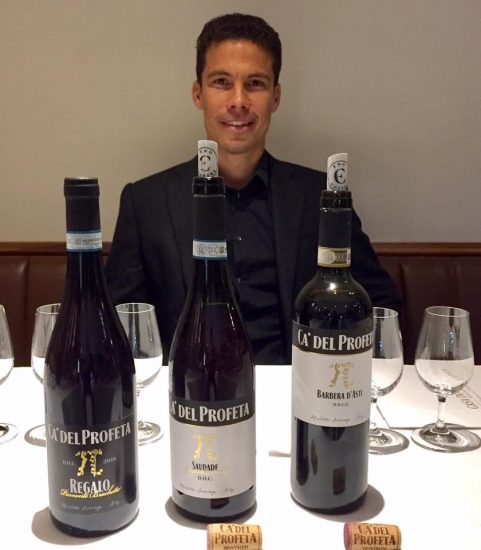 Hernanes ed il suo vino
