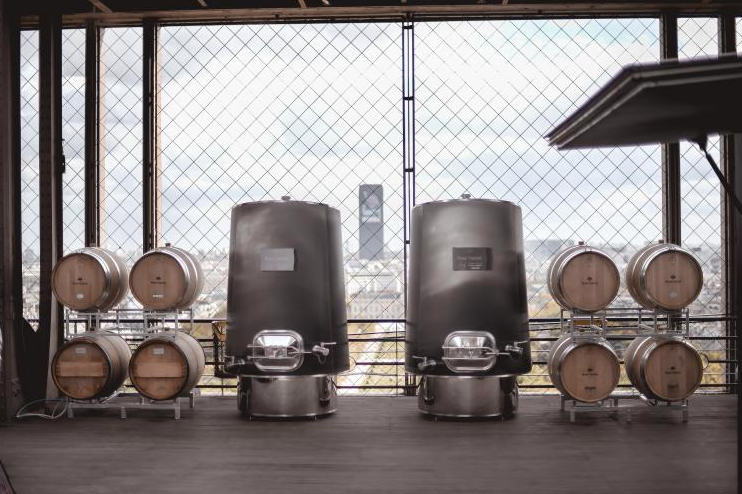 Il vino dell’Île-de-France vinificato sulla Tour Eiffel