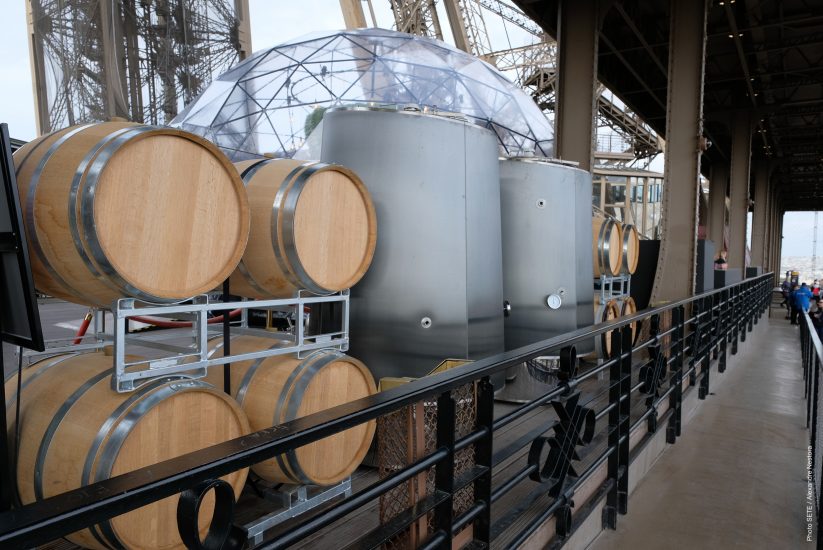 Il vino dell’Île-de-France vinificato sulla Tour Eiffel