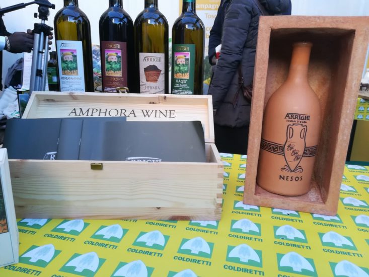 Il vino Nesos tra i progetti migliori di Oscar Green di Coldiretti