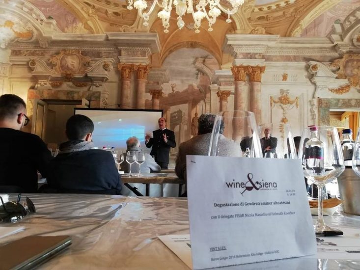 Gli affreschi settecenteschi di Palazzo Sansedoni, sede della Fondazione Monte dei Paschi, e delle masterclass