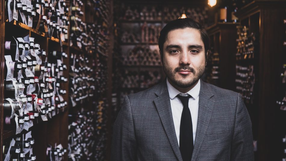 Il wine director di Babbo, Juan Pablo Escobar