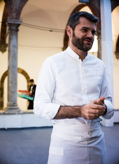 Enrico Bartolini, che con 8 stelle Michelin