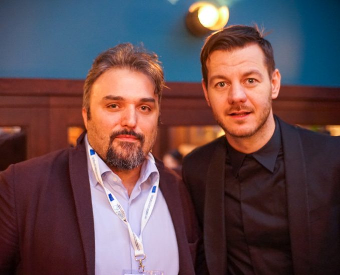 Federico Pizzinelli di WineNews e Alessandro Cattelan