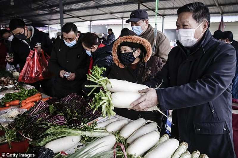 Il mercato di Wuhan, primo focolaio del coronavirus