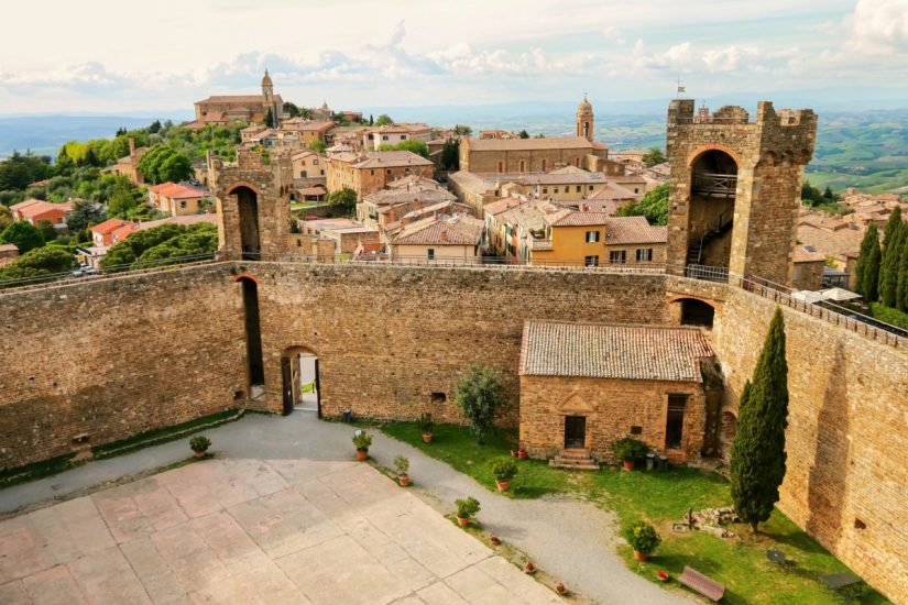 Montalcino vista dalla Fortezza