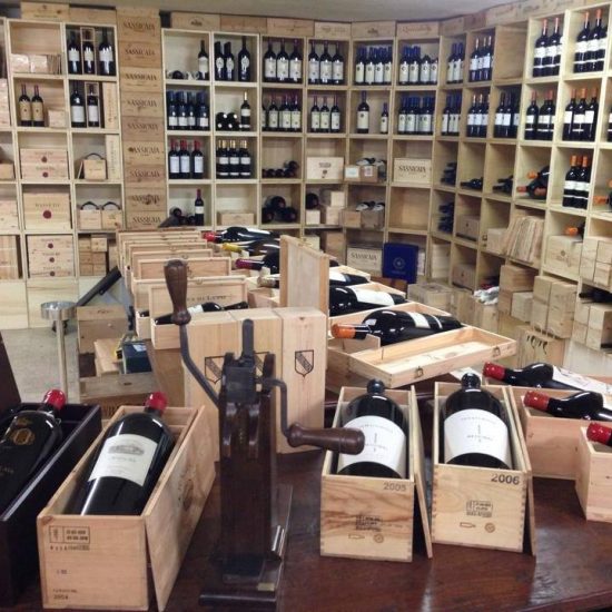 L’Enoteca Cianciulli di Ottaviano, in provincia di Napoli