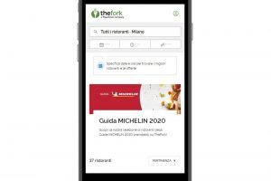 Da oggi i ristoranti stellati Michelin si prenotano anche con &ldquo;TheFork&rdquo;