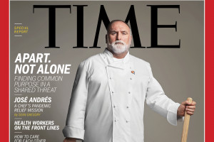 La risposta all’emergenza Covid-19 ha un volto: lo chef José Andrés sulla copertina del “Time” La risposta all’emergenza Covid-19 ha un volto: lo chef José Andrés sulla copertina del “Time”