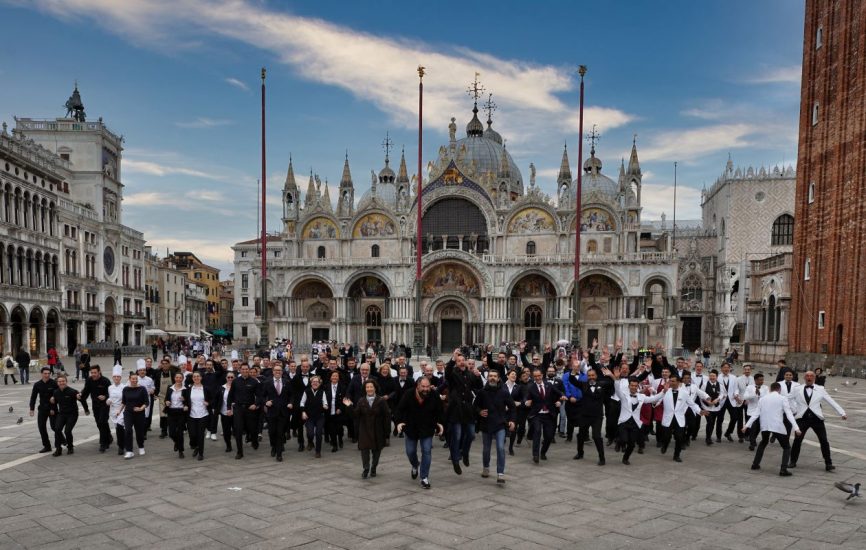I ristoratori di San Marco per Venezia. Credit: Maurizio Torresan