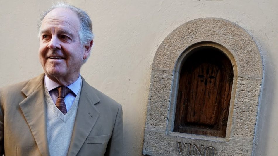 La buchetta del vino a Palazzo Antinori