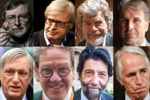 Guccini, Sgarbi, Messner, Cucinelli, Don Ciotti e l’Italia che eccelle, con il vino e la cultura