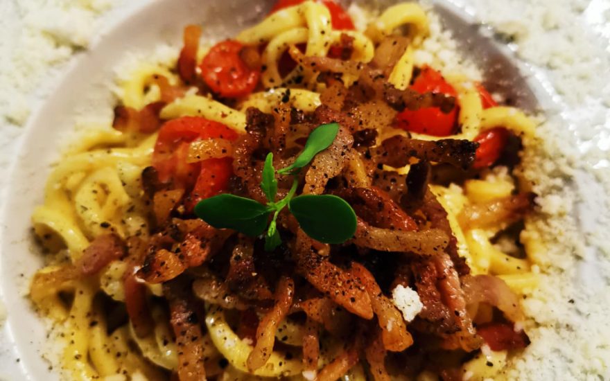 Lo chef Tullio Treffiletti del Lucca di Milano e la sua versione dei pici