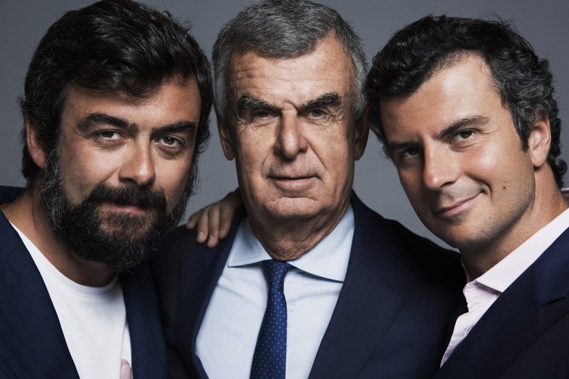 RIccardo, Umberto e Alessandro Pasqua alla guida di Pasqua Vigneti & Cantine