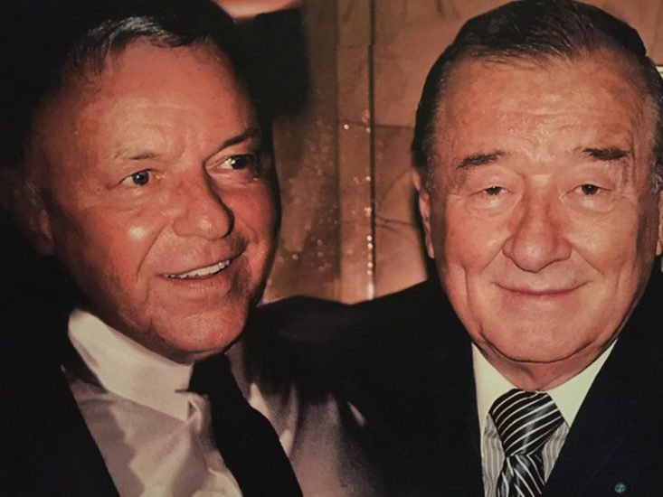 Frank Sinatra con Sirio Maccioni