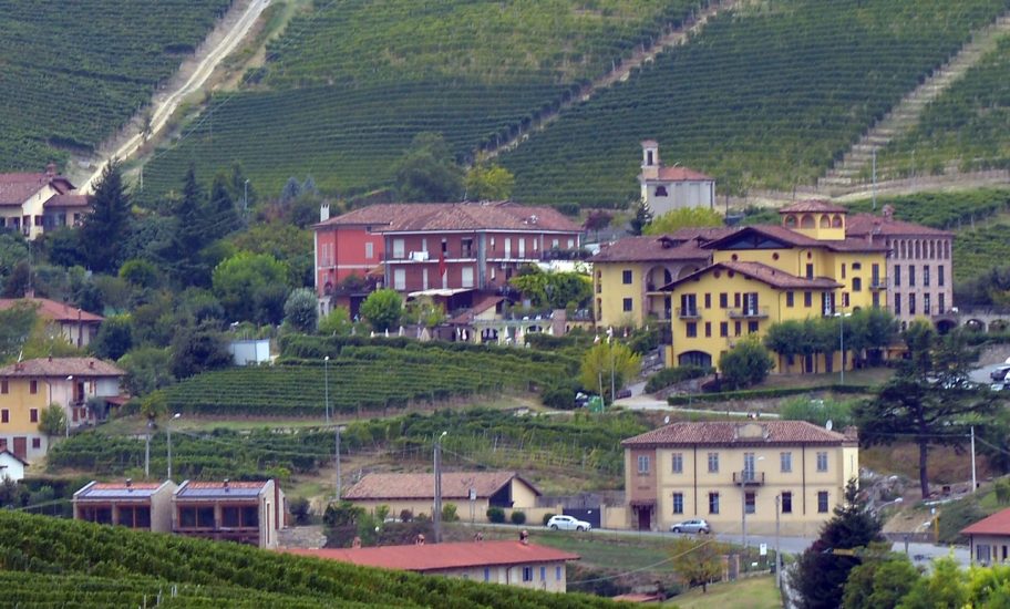 The history of the small vineyard in the Cannubi cru, owned by the ...