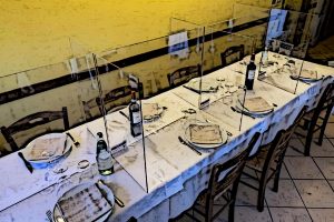 Spazi più ampi, meno coperti, doppi turni, salette “privè”: come cambierà la ristorazione