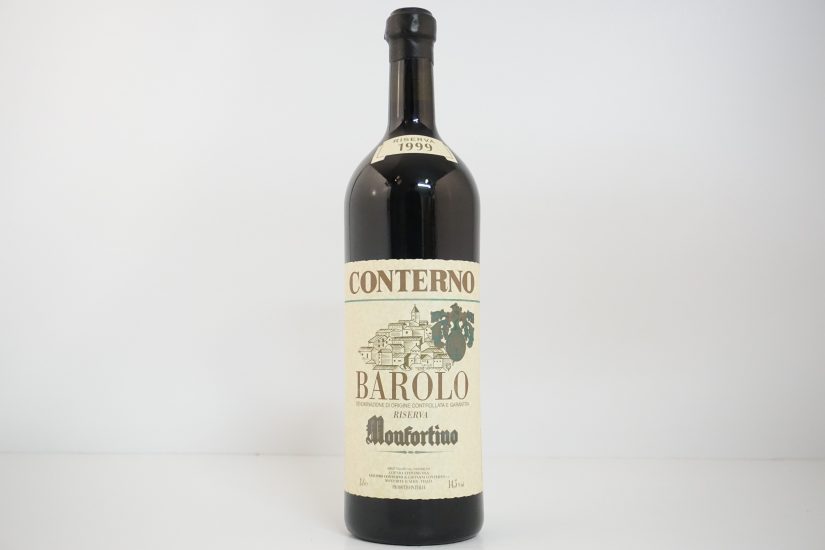 Il Barolo Monfortino Riserva 1999 di Giacomo Conterno tra i top lot dell’asta di Pandolfini