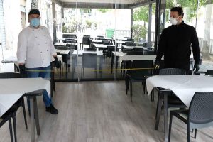 Coronavirus, a Brescia, il 17 maggio, una simulazione di riapertura di bar e ristoranti