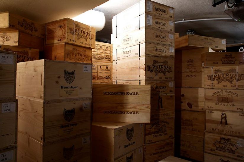 La cantina dell’Enoteca Pinchiorri di Firenze