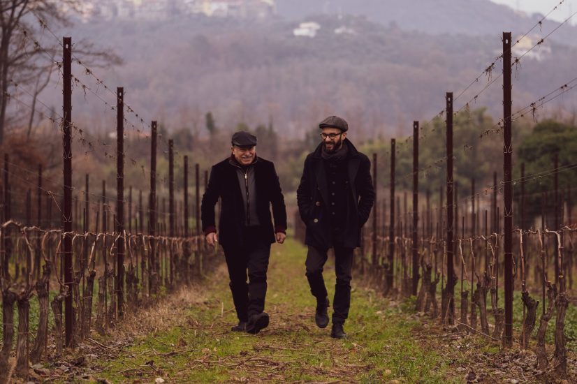 Paolo e Diego Bosoni in Vigna