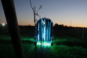 Un robot che tratta la vigna con i raggi Uv, per combattere muffe e peronospora