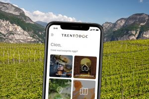 Schede tecniche, punti di interesse, case spumantistiche: ecco la app del Trentodoc