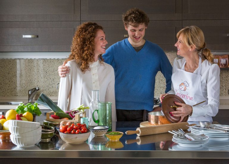 Imparare a tirare le sfoglia con “Le Cesarine”