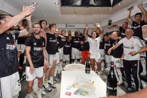 La Juve dei record brinda allo scudetto, ancora, con il Trentodoc Ferrari
