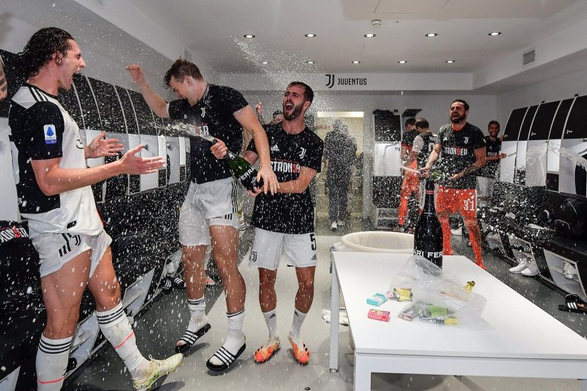 La Juve dei record brinda allo scudetto, ancora, con il Trentodoc Ferrari