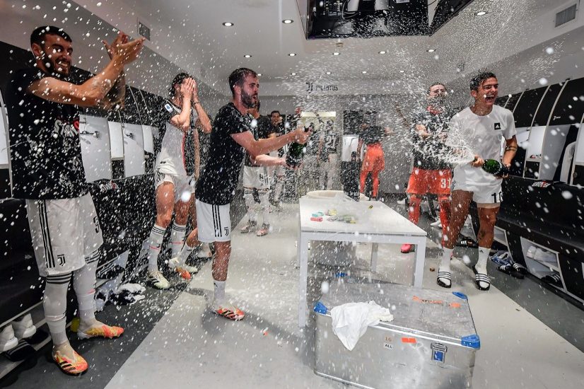 La Juve dei record brinda allo scudetto, ancora, con il Trentodoc Ferrari