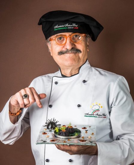 Il vincitore del concorso fotografico “Arte in cucina”, Giorgio Rosato e la sua “Trilogia di Ricci di Mare”