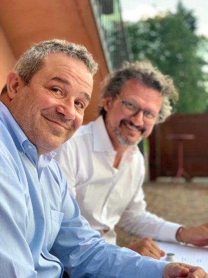 Marco Caprai e Martin Foradori Hoffstatter