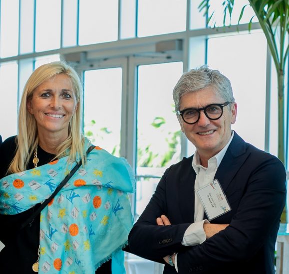 Marina Nedic  e Giancarlo Voglino, alla guida di Iem (International Exhibition Management)