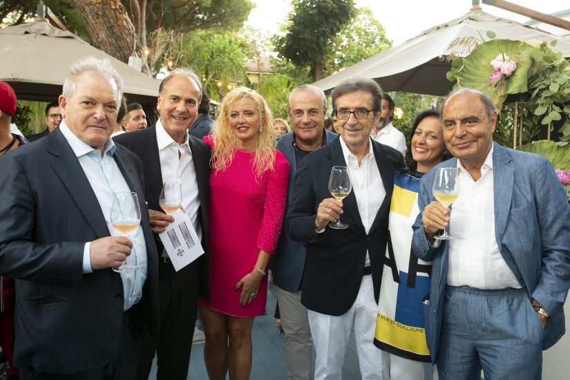 La Famiglia Cotarella con l’ad Ferrovie dello Stato Gianfranco Battisti