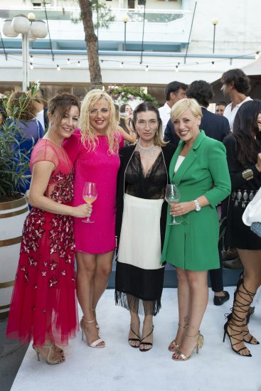 Le Sorelle Cotarella con la stilista Isabella Franchi